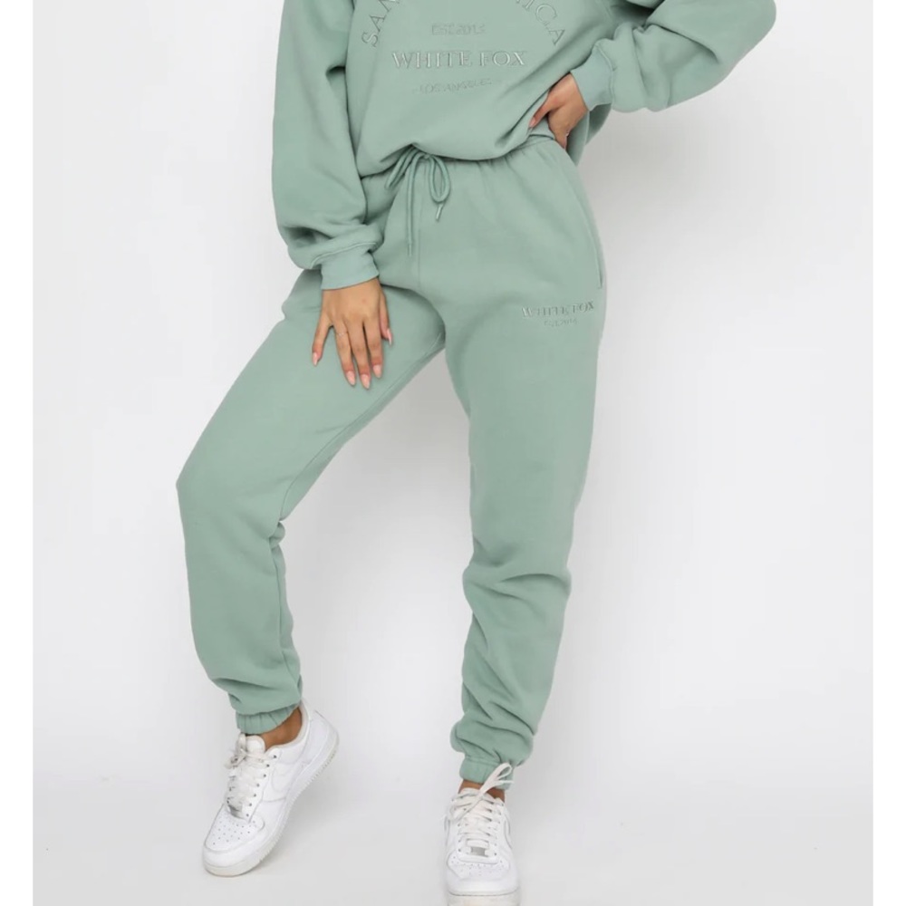 WHITE FOX Make You Mine Sweatpants Sage